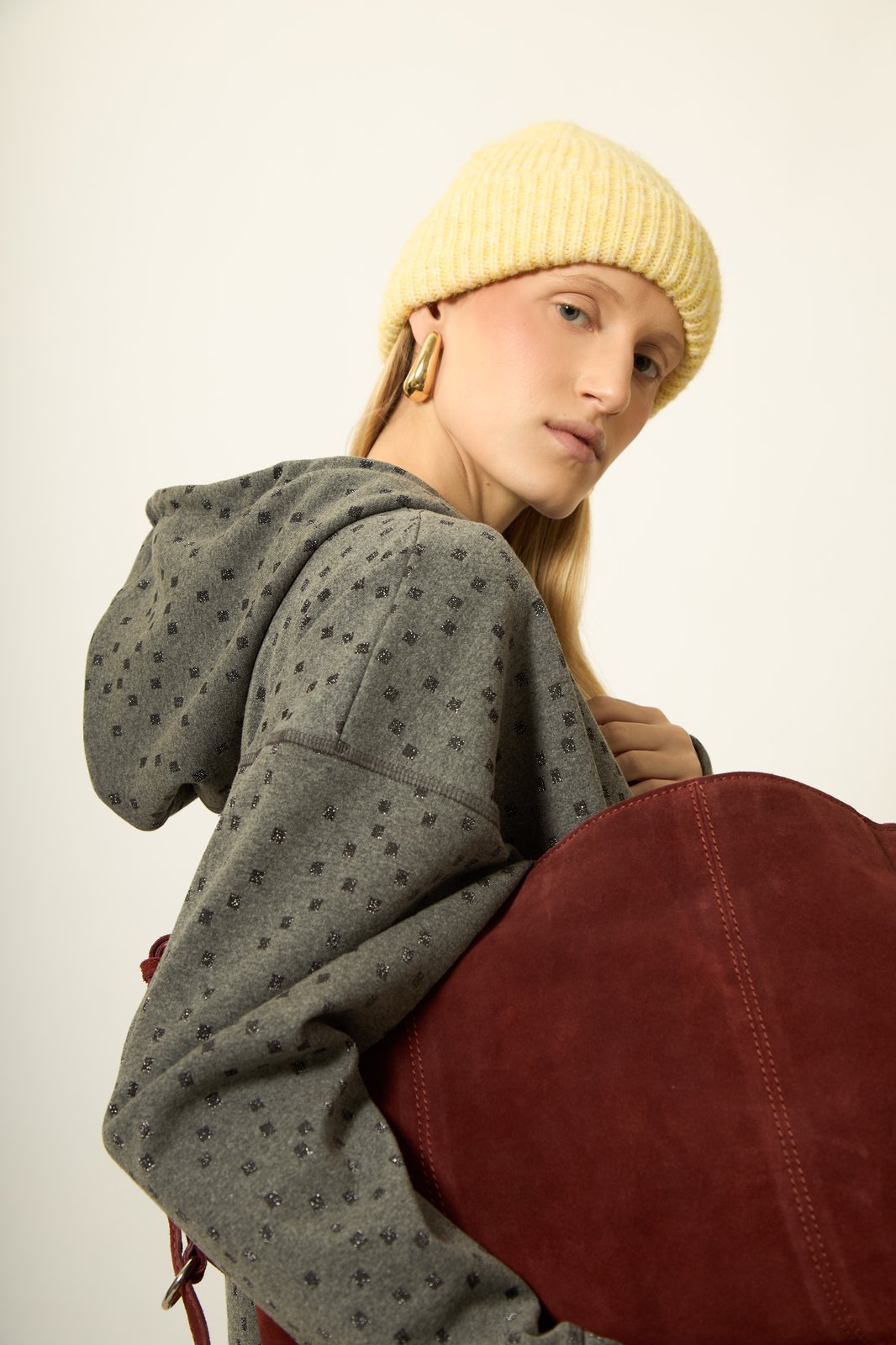 FELPA MELINDA CORIANDOLO GHISA €184 - 50%