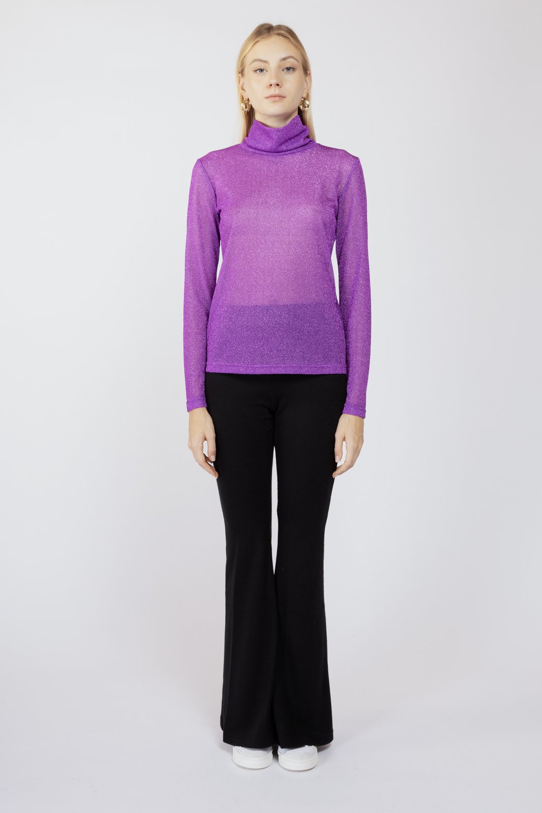 LUPETTO LUREX VIOLA €105 - 50%