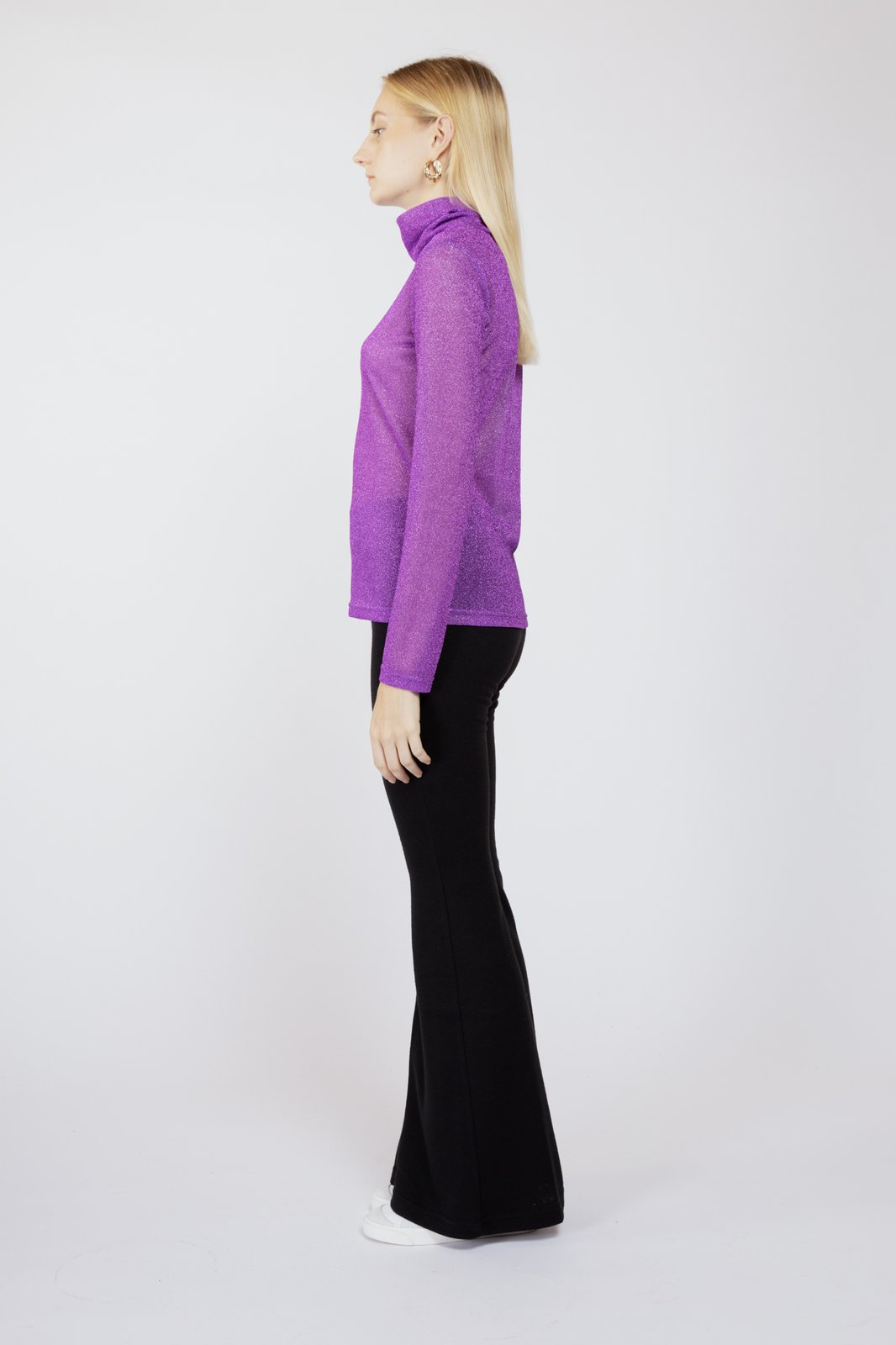 LUPETTO LUREX VIOLA €105 - 50%