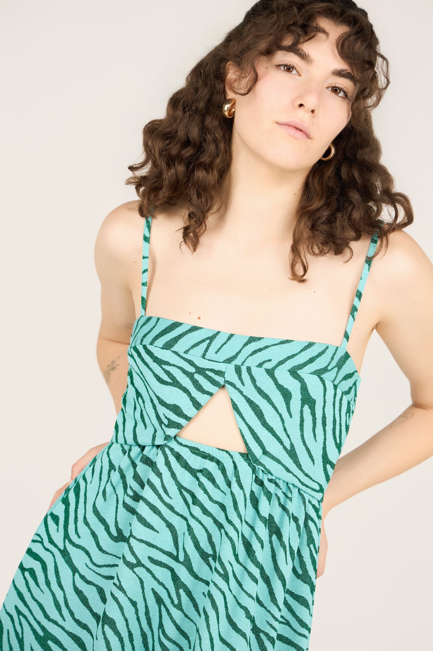 ABITO ADONATO ZEBRA ZAFFIRO
