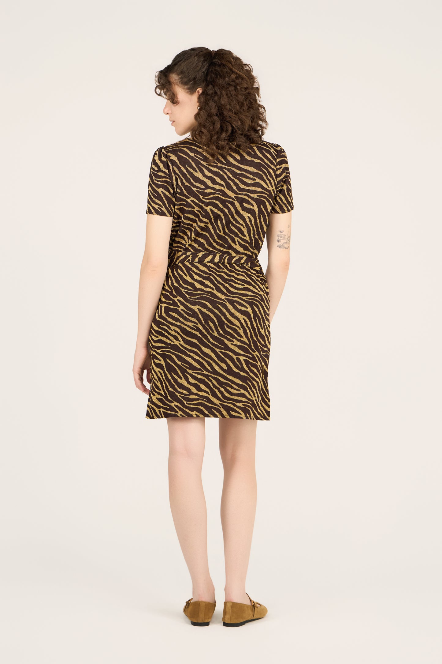 ABITO AGAPE ZEBRA MARRONE