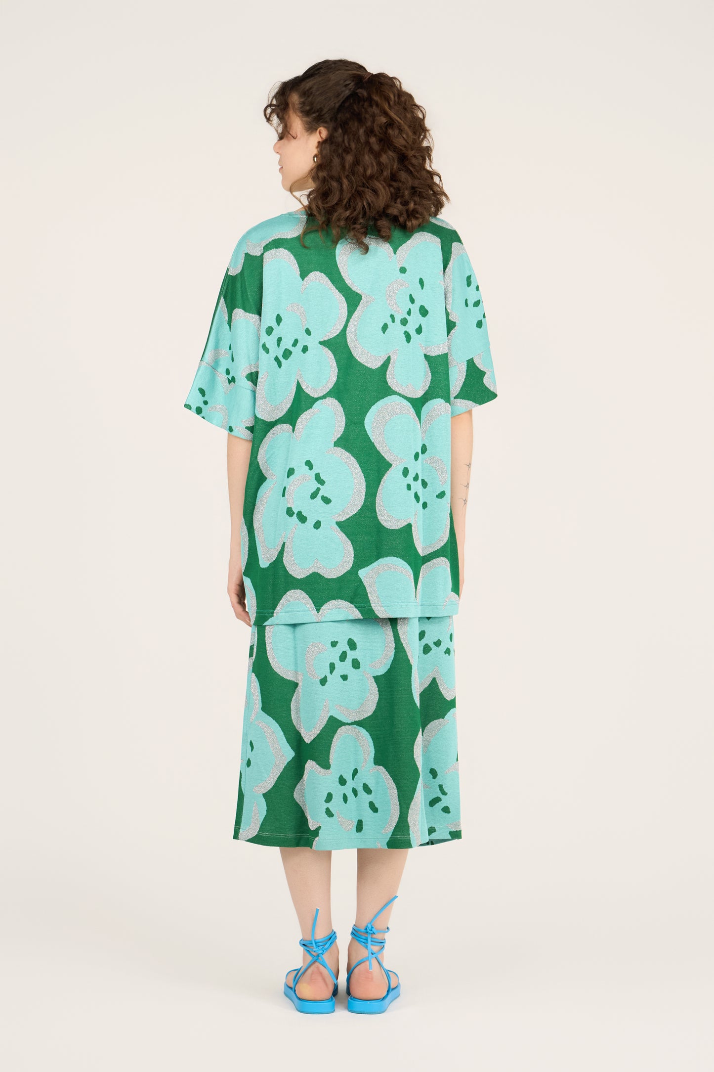 MAGLIA MARIECLAIRE BLOSSOM FELCE