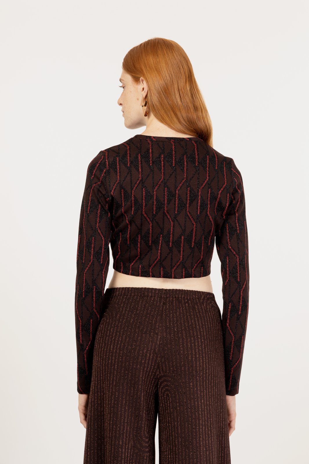 TOP MEROPE ARROW MARRONE €132 -50%