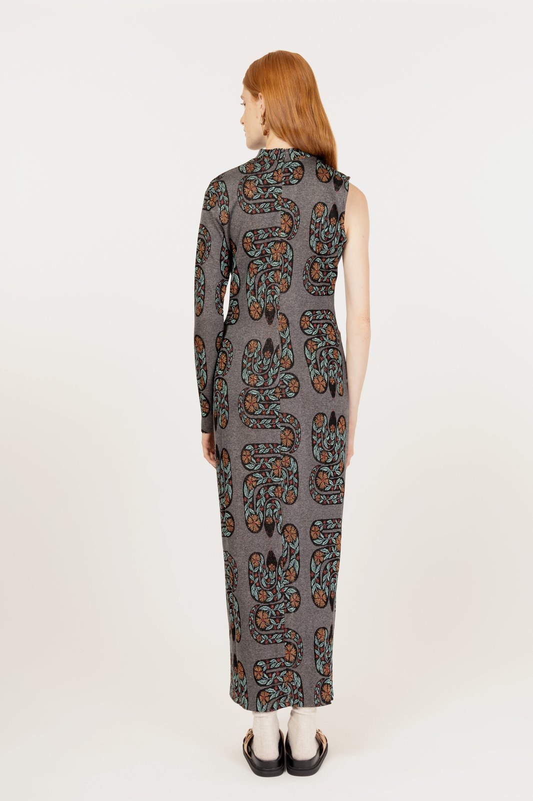 ABITO AMPARO SNAKE GRIGIO €199 -50%