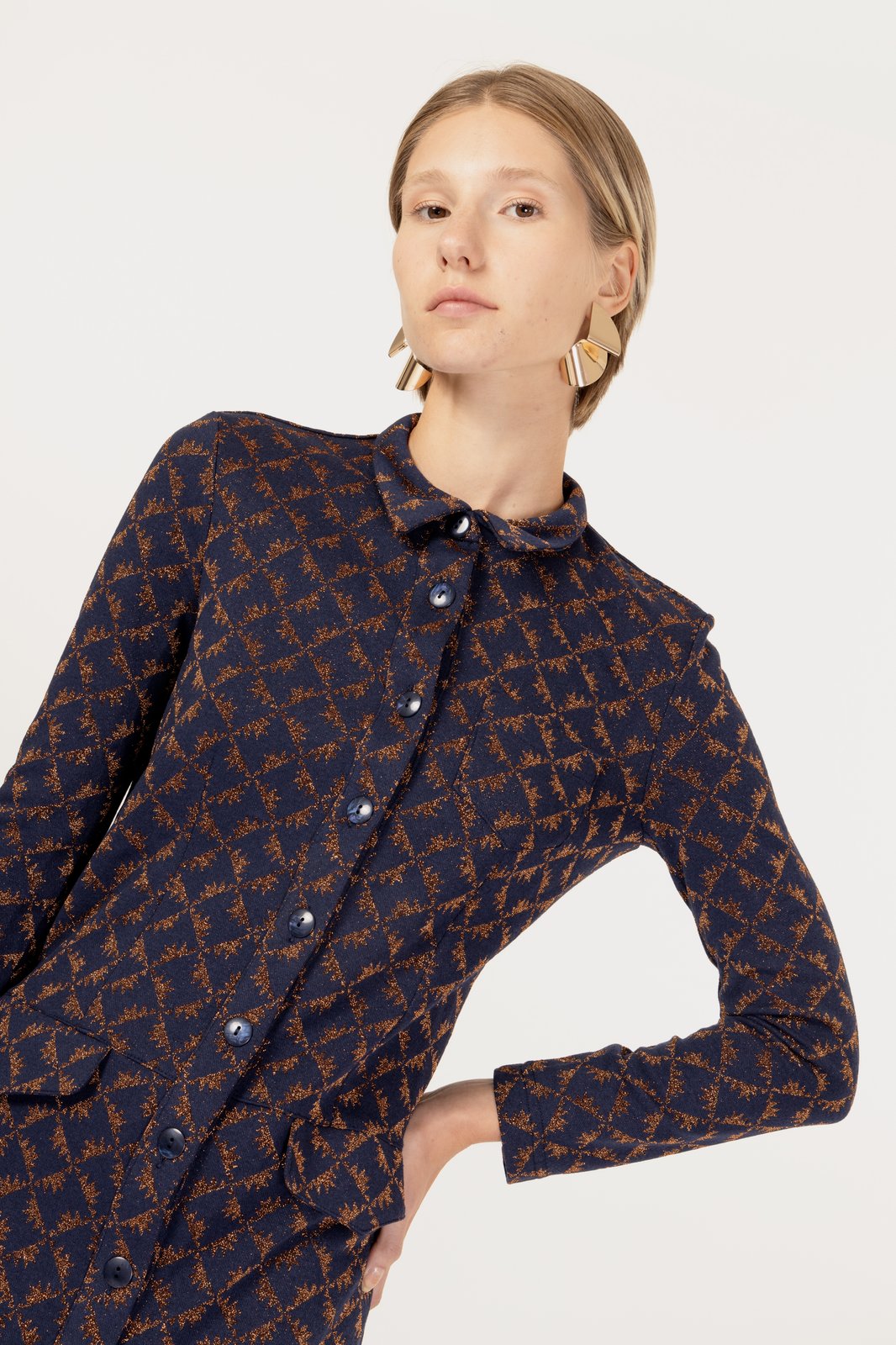 ABITO AUSTRALIA SQUARE BLU €218 -50%