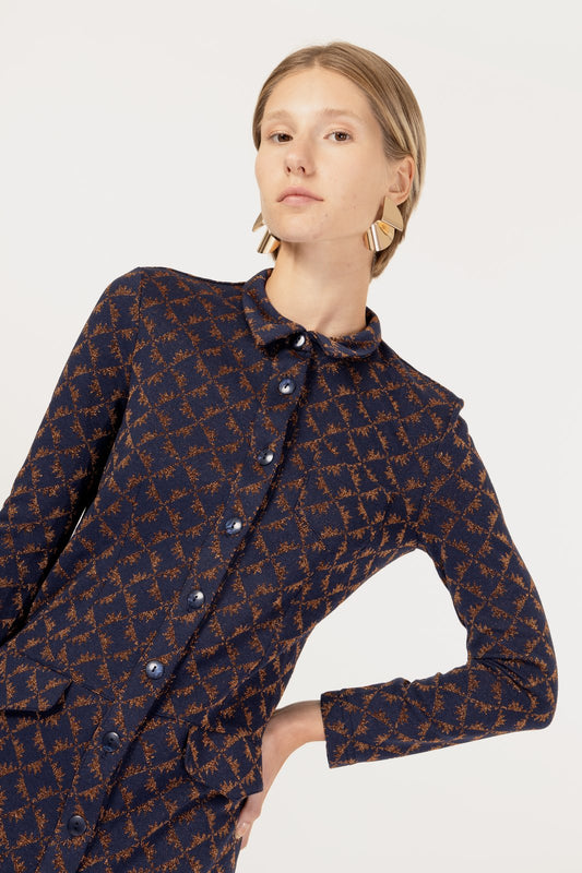 ABITO AUSTRALIA SQUARE BLU €218 -50%