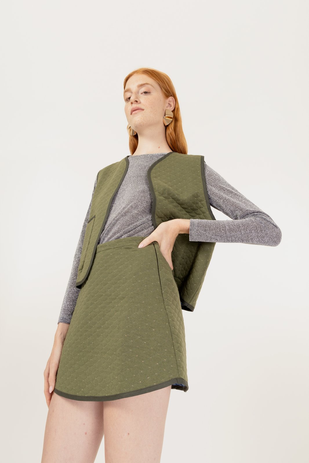 GONNA GUARANA' QUILT MILITARE €135 -50%