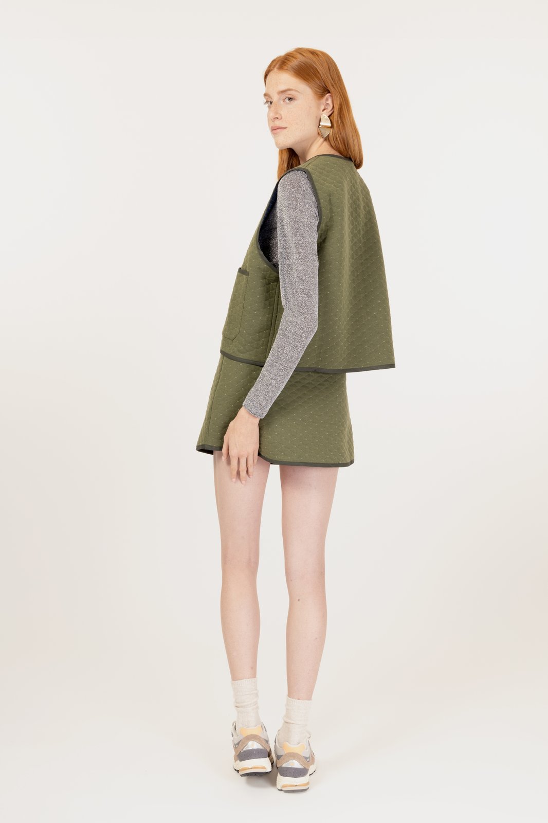GONNA GUARANA' QUILT MILITARE €135 -50%