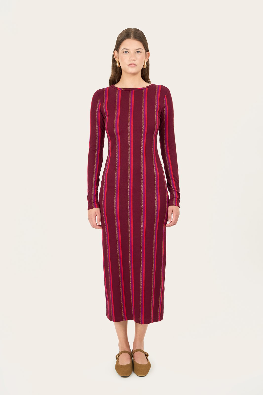 ABITO ANTIGUA RIGHE VINO €182 - 50%