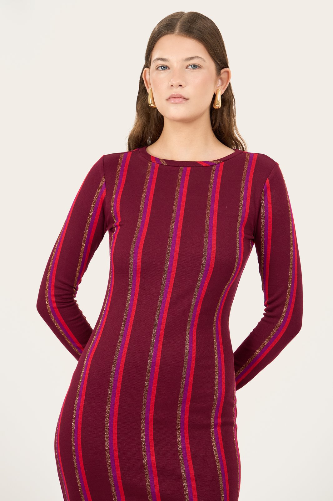 ABITO ANTIGUA RIGHE VINO €182 - 50%
