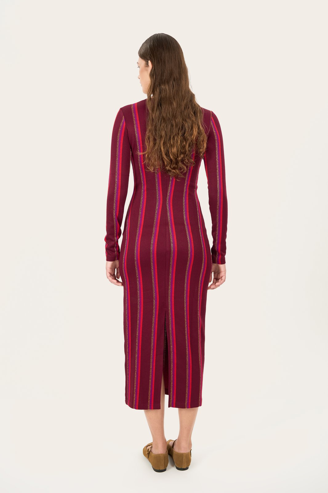 ABITO ANTIGUA RIGHE VINO €182 - 50%