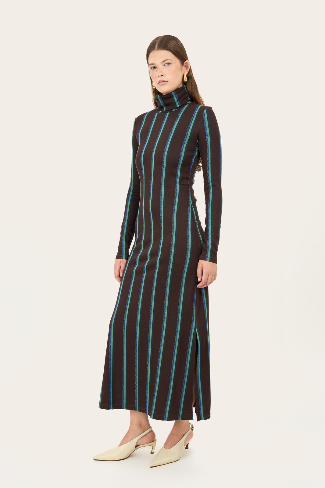 ABITO ARIZONA RIGHE MARRONE €193 - 50%