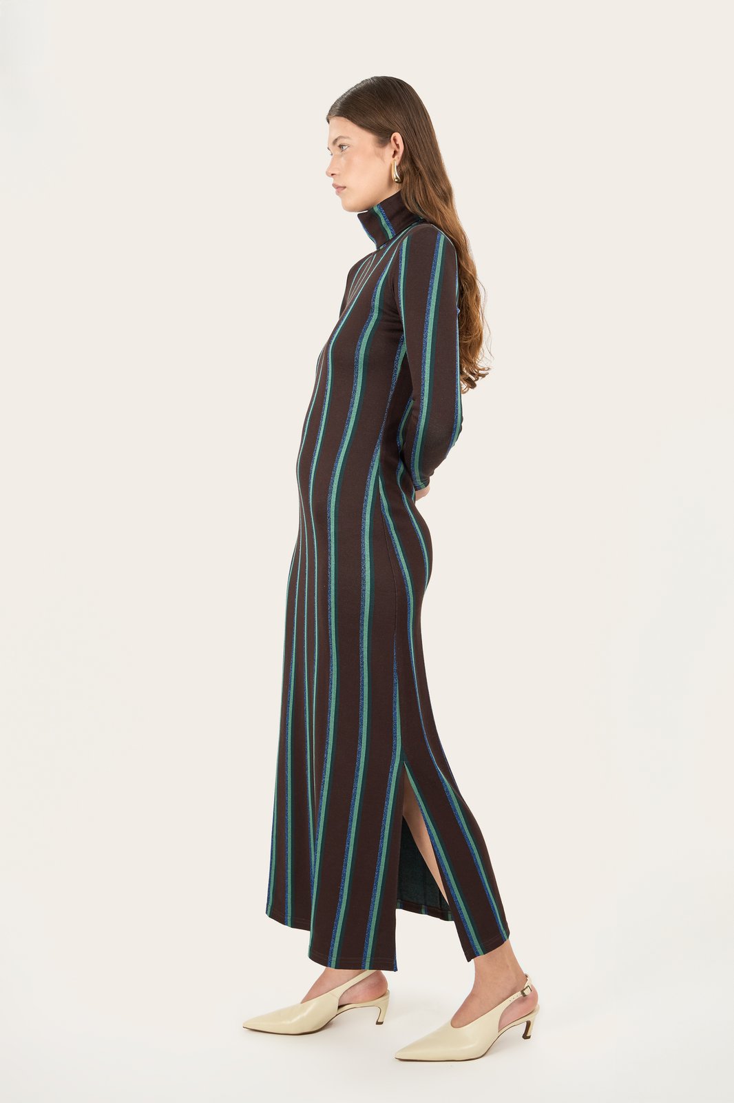 ABITO ARIZONA RIGHE MARRONE €193 - 50%