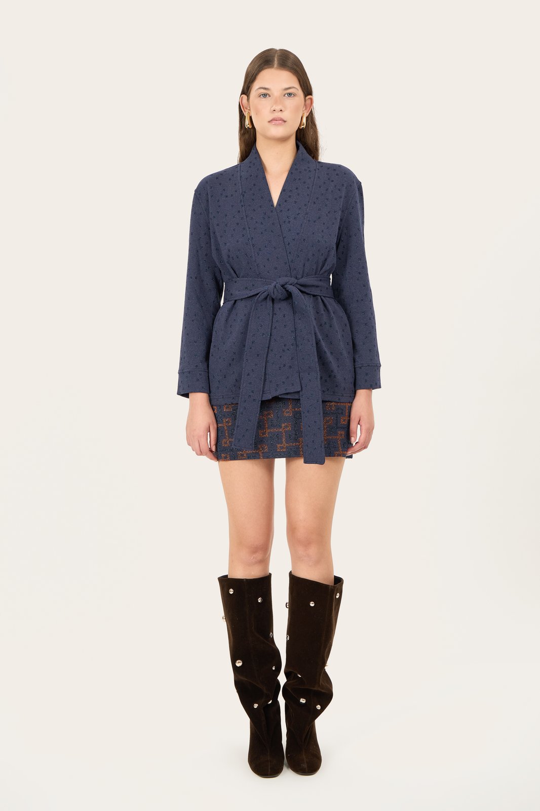 CARDIGAN MARYLIN CORIANDOLO INDACO €198 - 50%