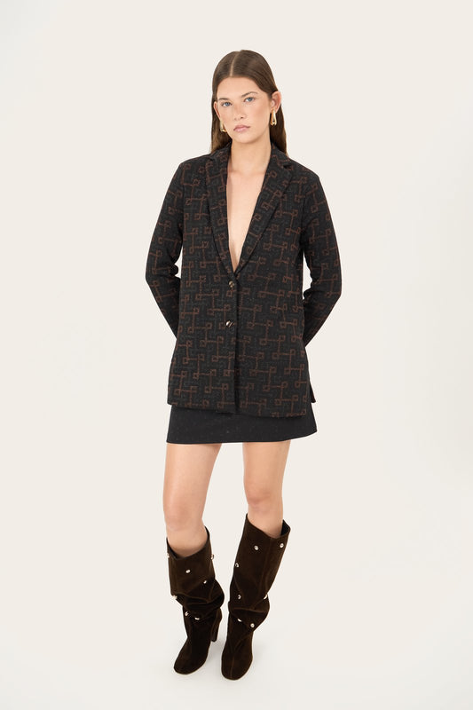 GONNA GALATINA CORIANDOLO NERO €137 - 50%