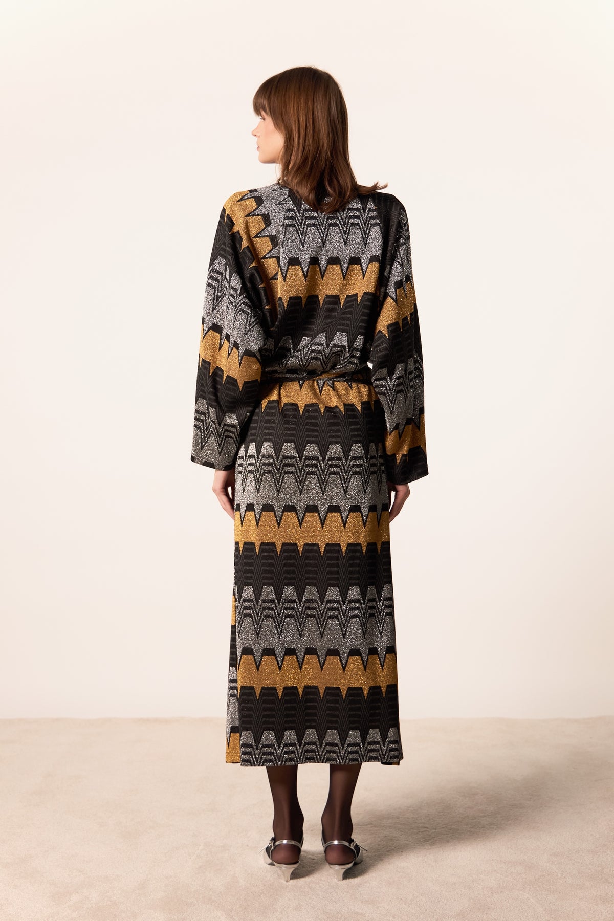 ABITO ARMONY TRAPEZIO MULTI NERO