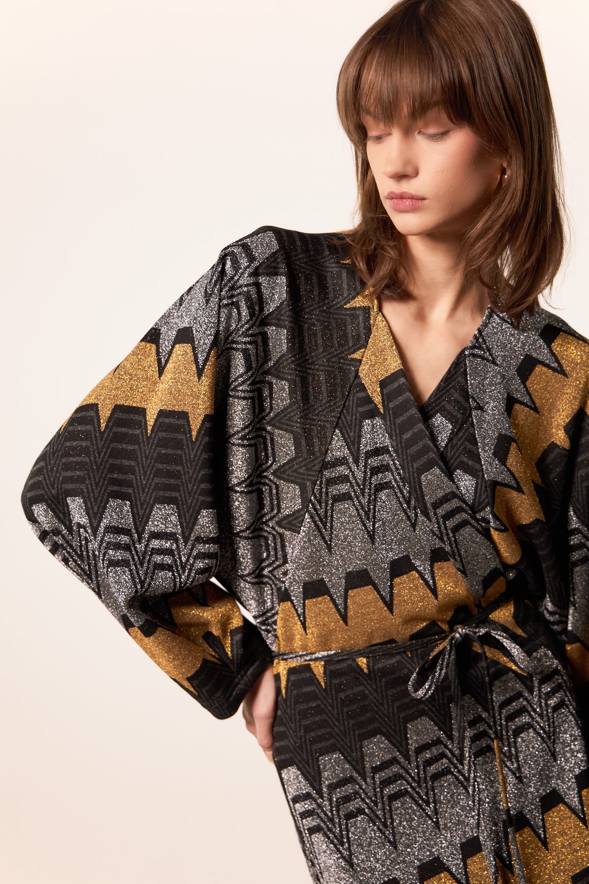 ABITO ARMONY TRAPEZIO MULTI NERO