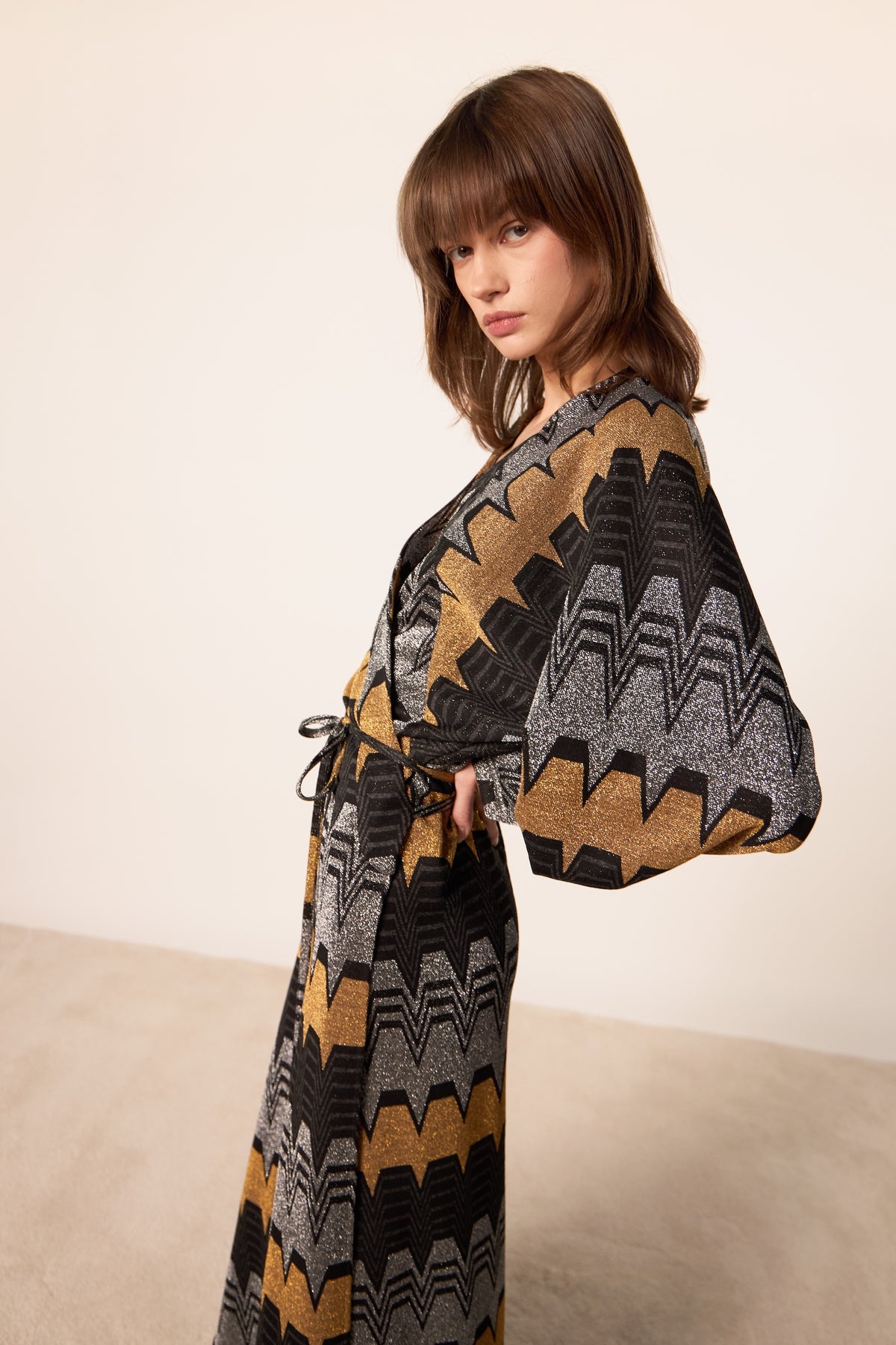 ABITO ARMONY TRAPEZIO MULTI NERO