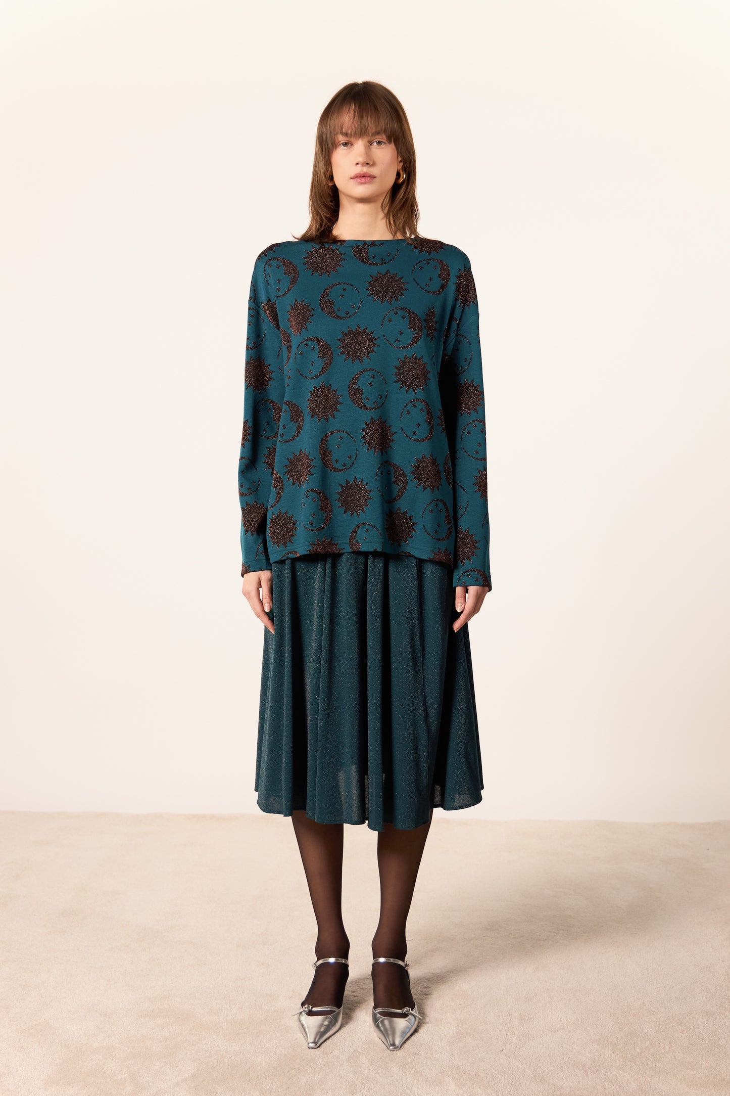 MAGLIA MARGI NOTTE MARRONE