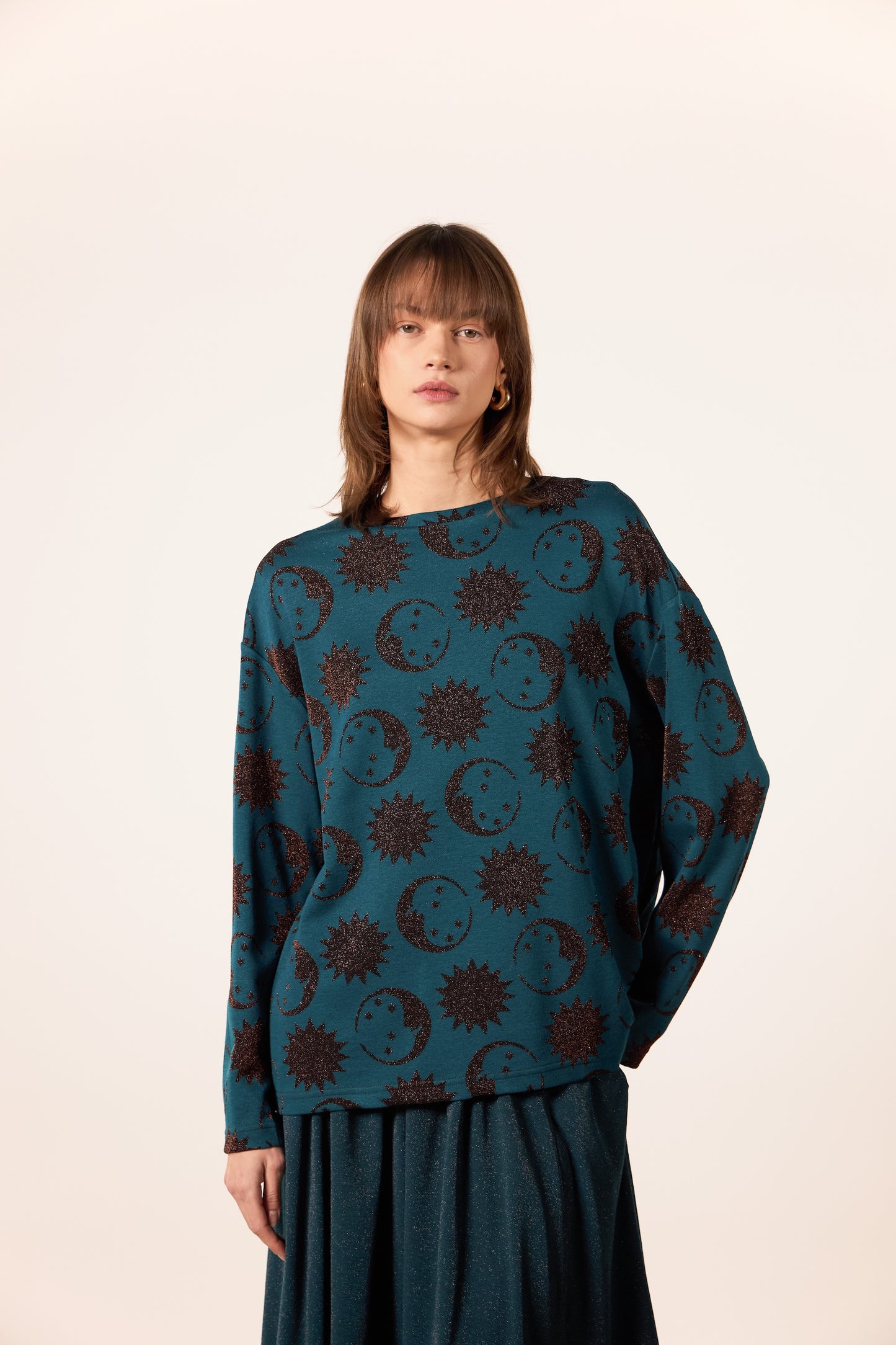MAGLIA MARGI NOTTE MARRONE