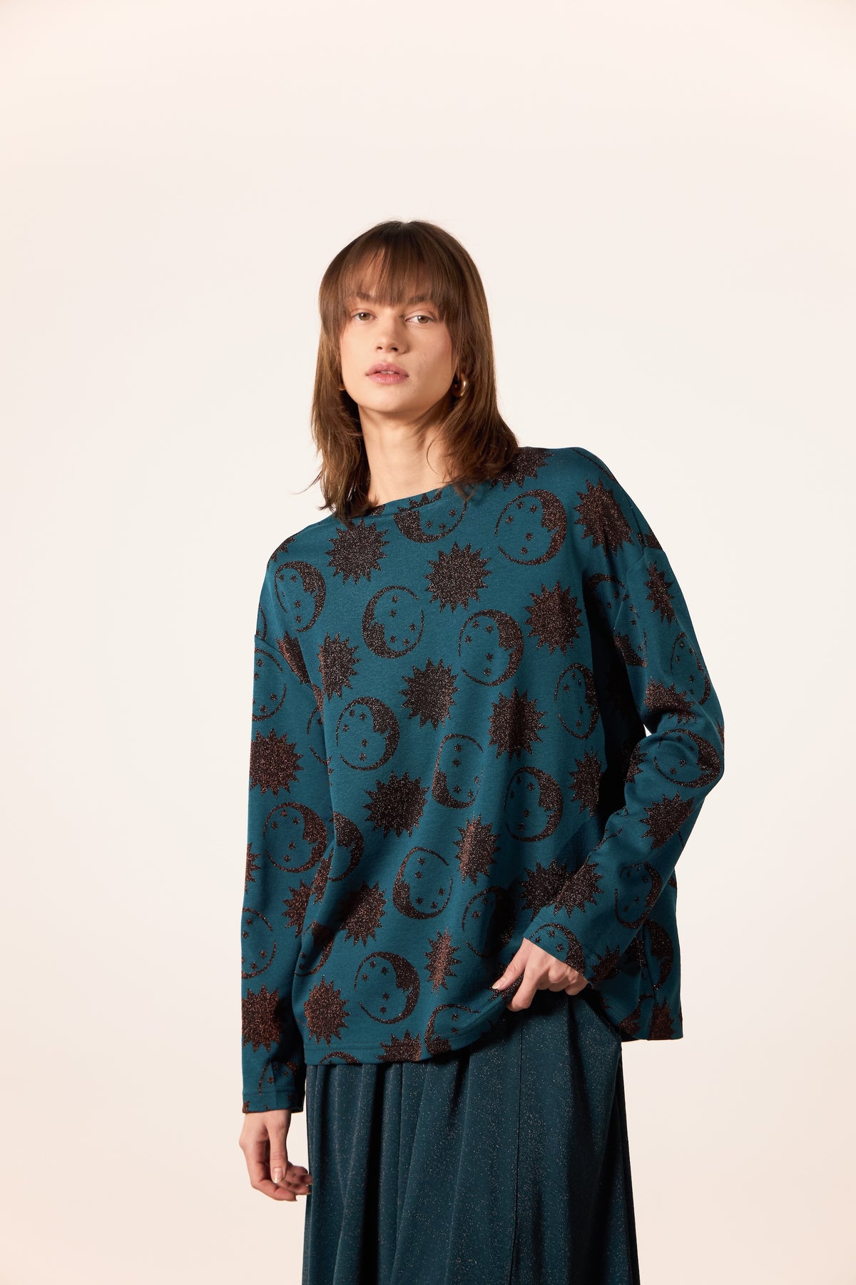 MAGLIA MARGI NOTTE MARRONE