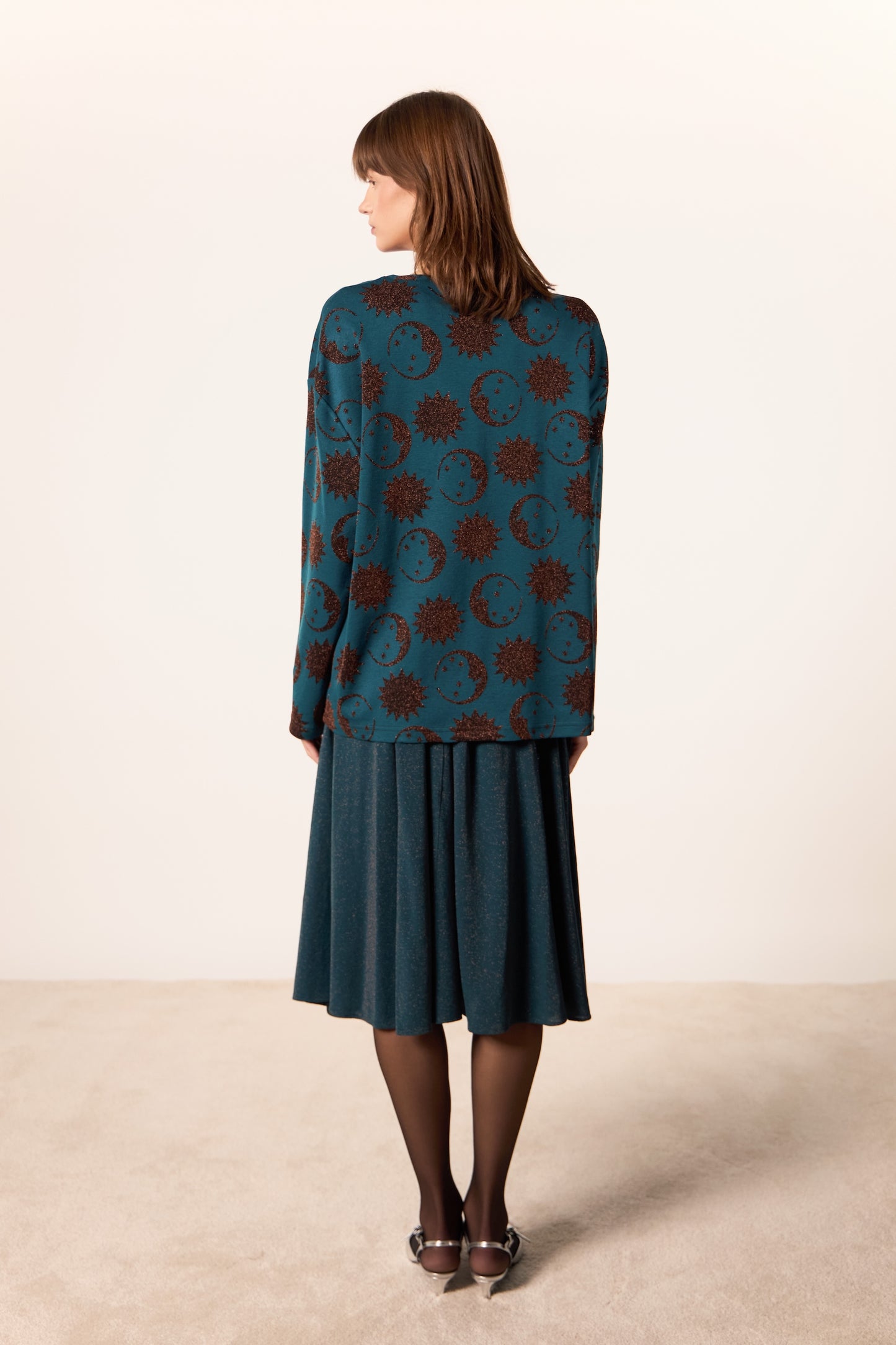 MAGLIA MARGI NOTTE MARRONE