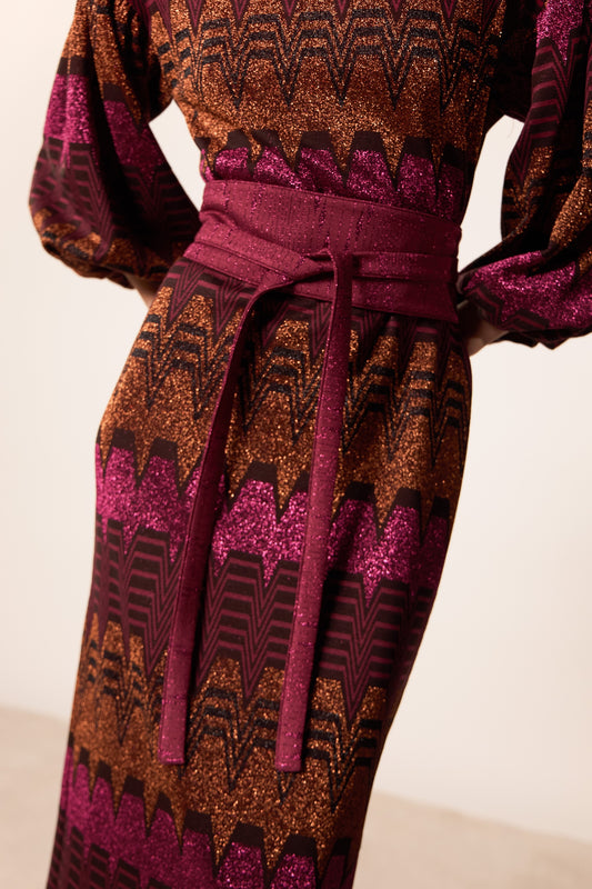 BORDEAUX ROPE BELT
