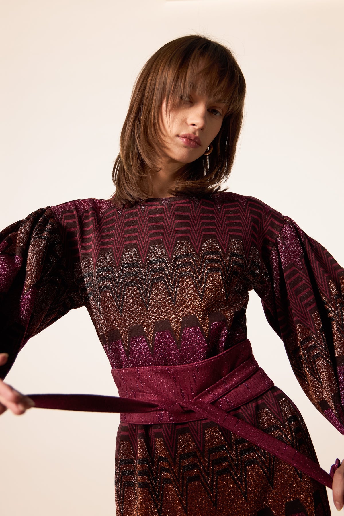 BORDEAUX ROPE BELT