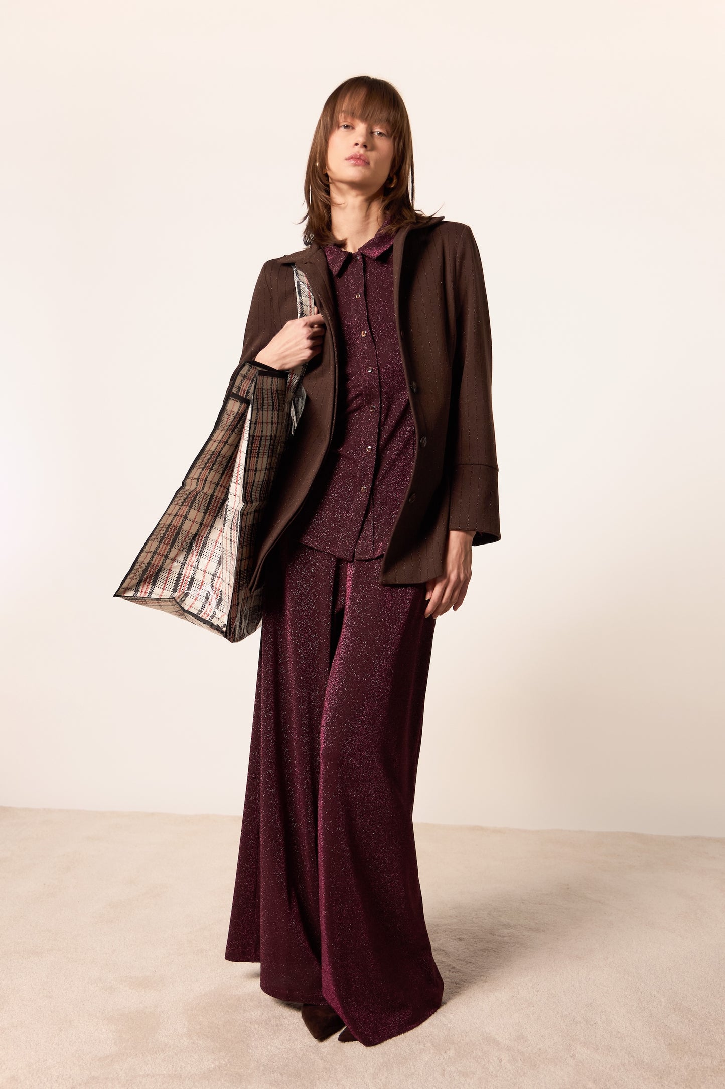 PANTALONE PALOMA PLIX MARRONE