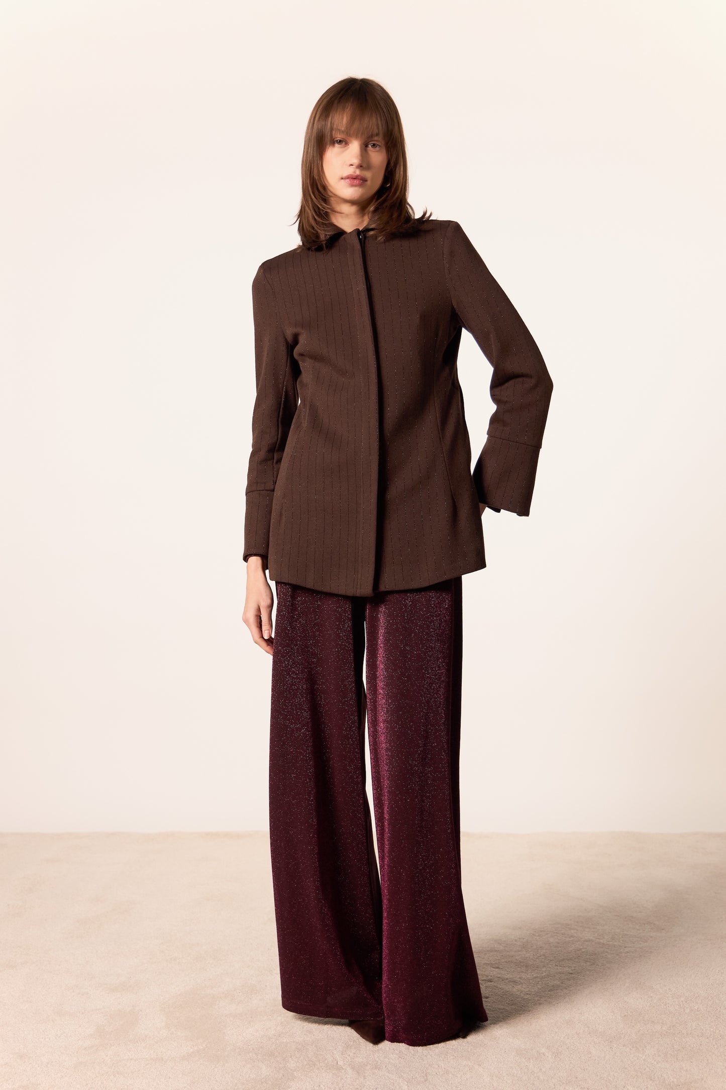 PANTALONE PALOMA PLIX MARRONE