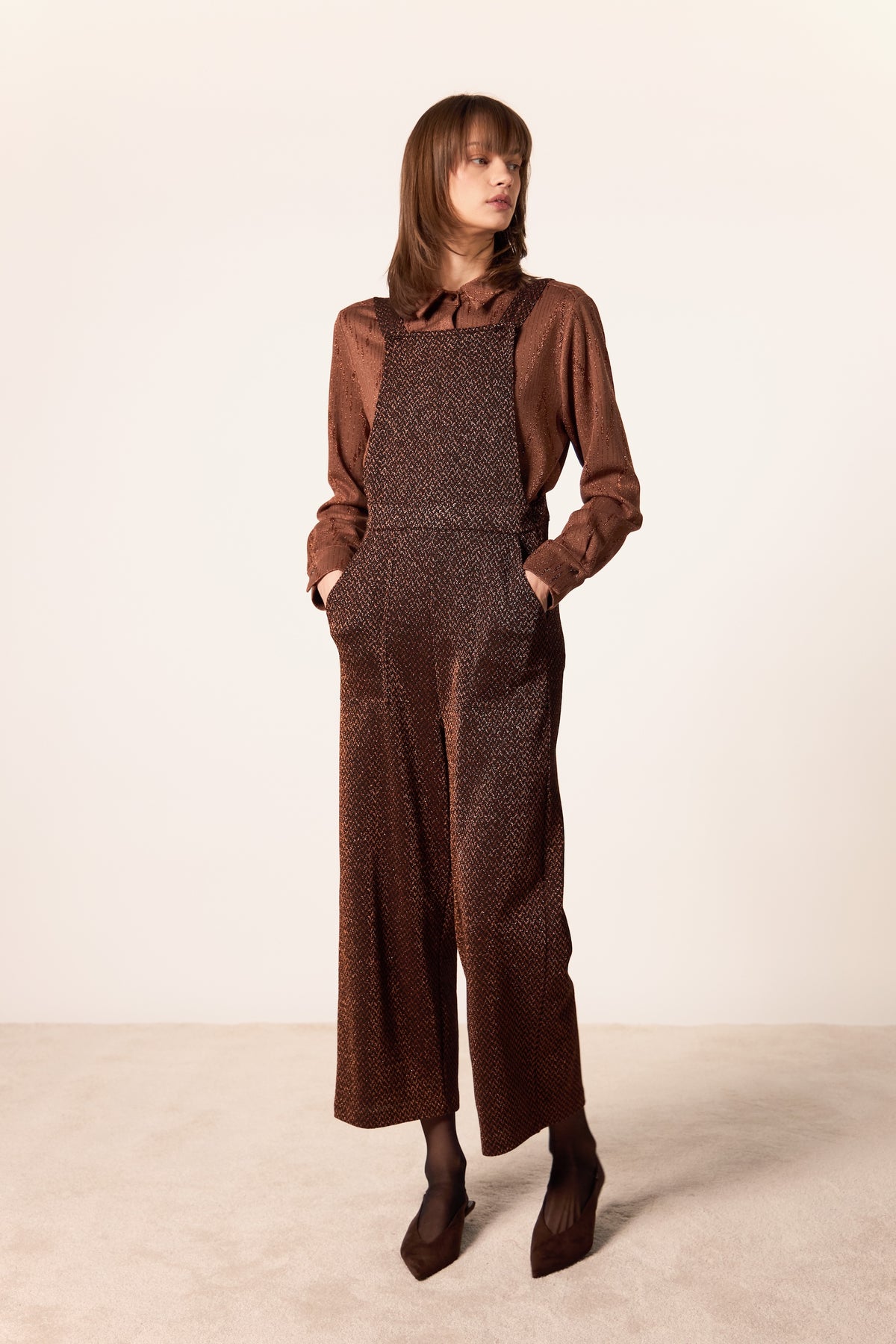 AROMA THORN DRESS BLACK