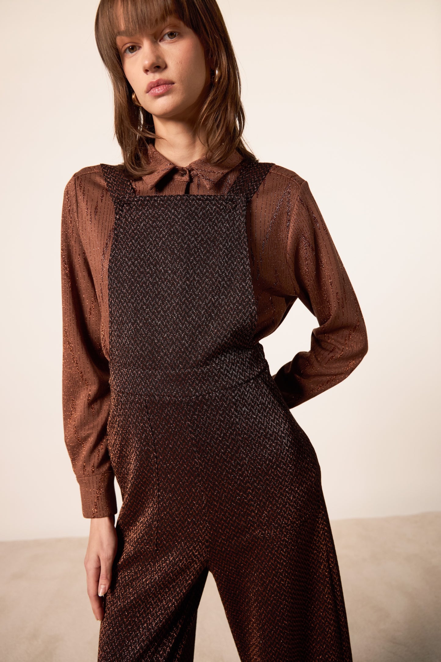 AROMA THORN DRESS BLACK