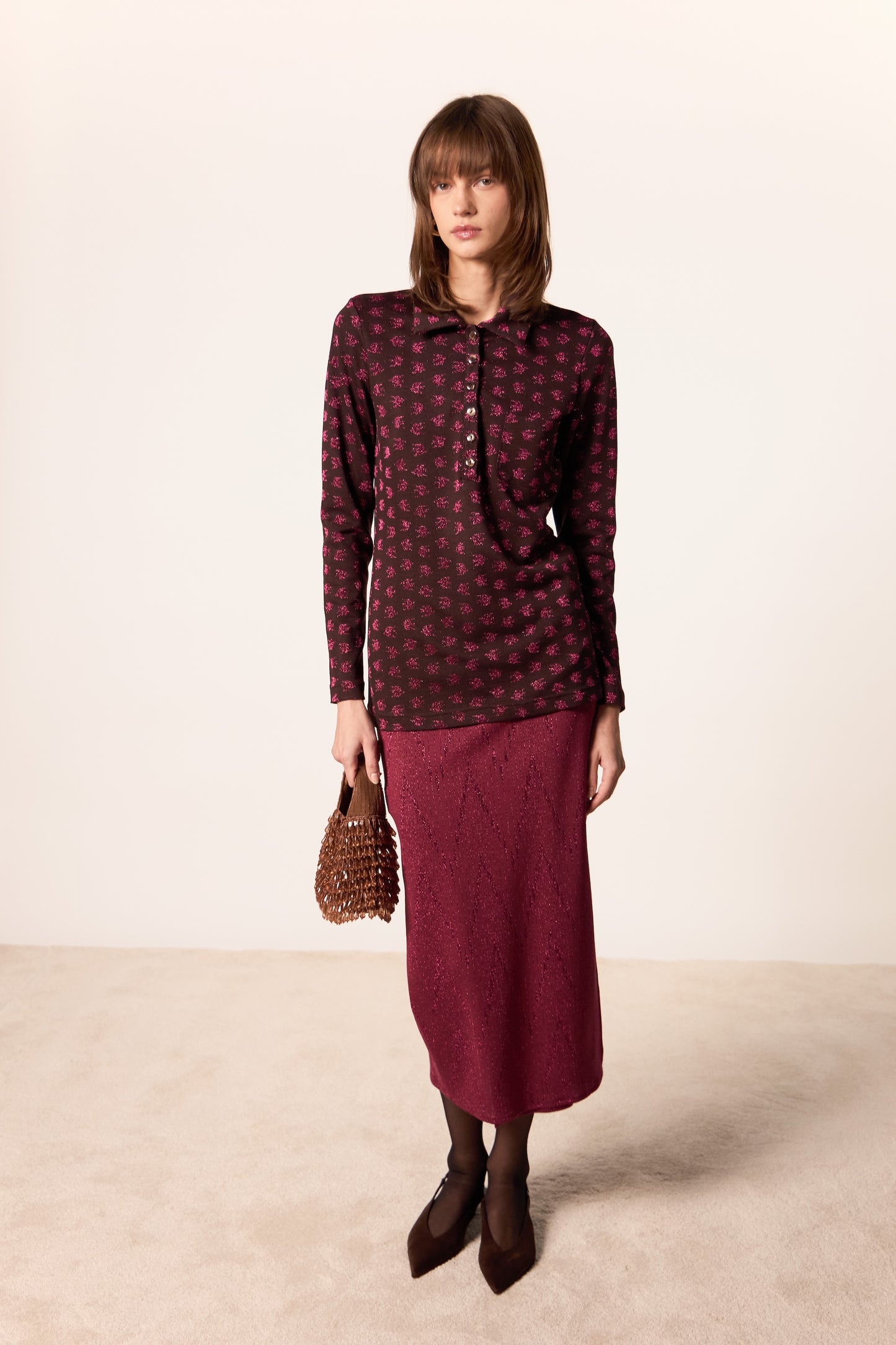 MAGLIA MAIDEN RONDINI FUCSIA