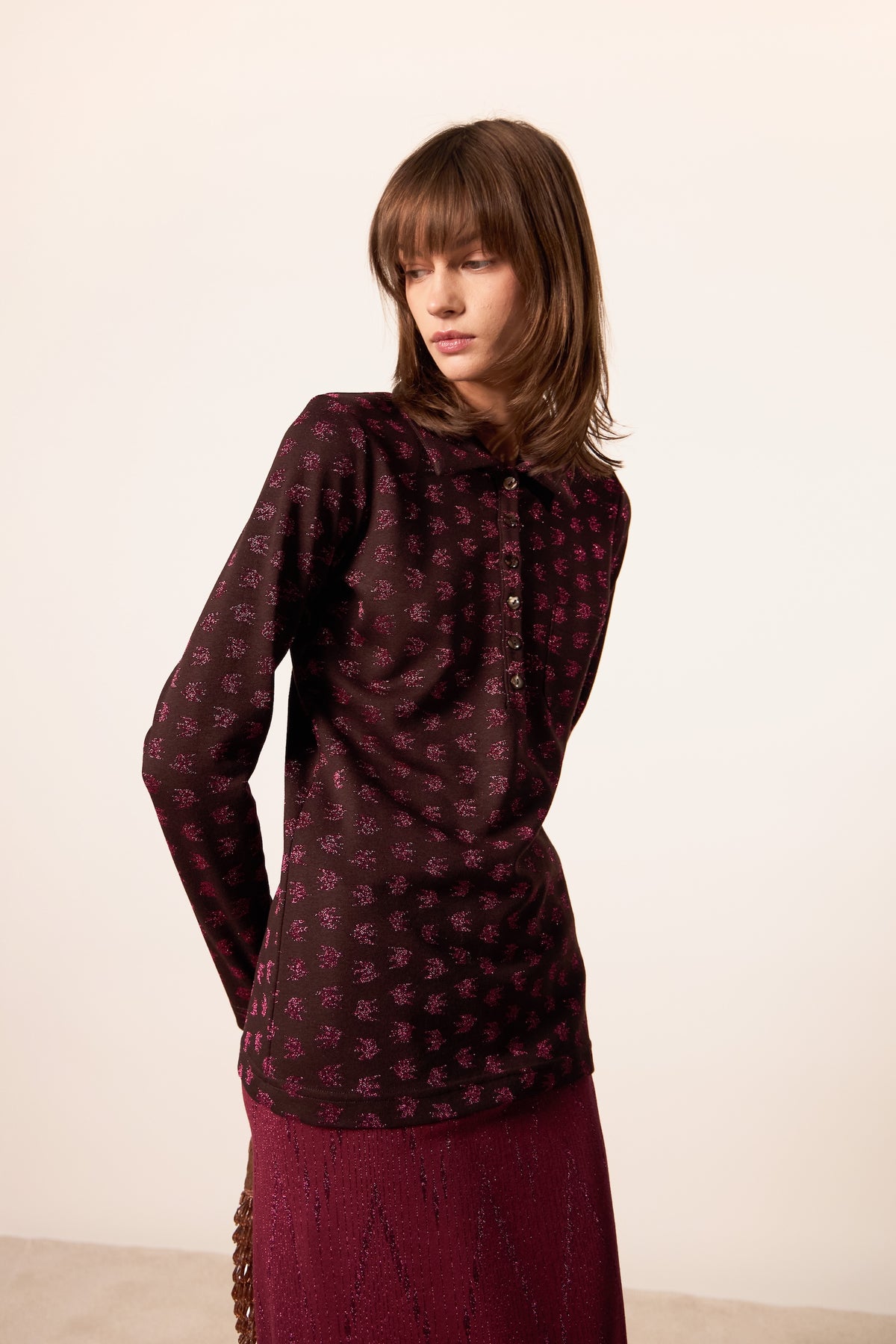 MAGLIA MAIDEN RONDINI FUCSIA