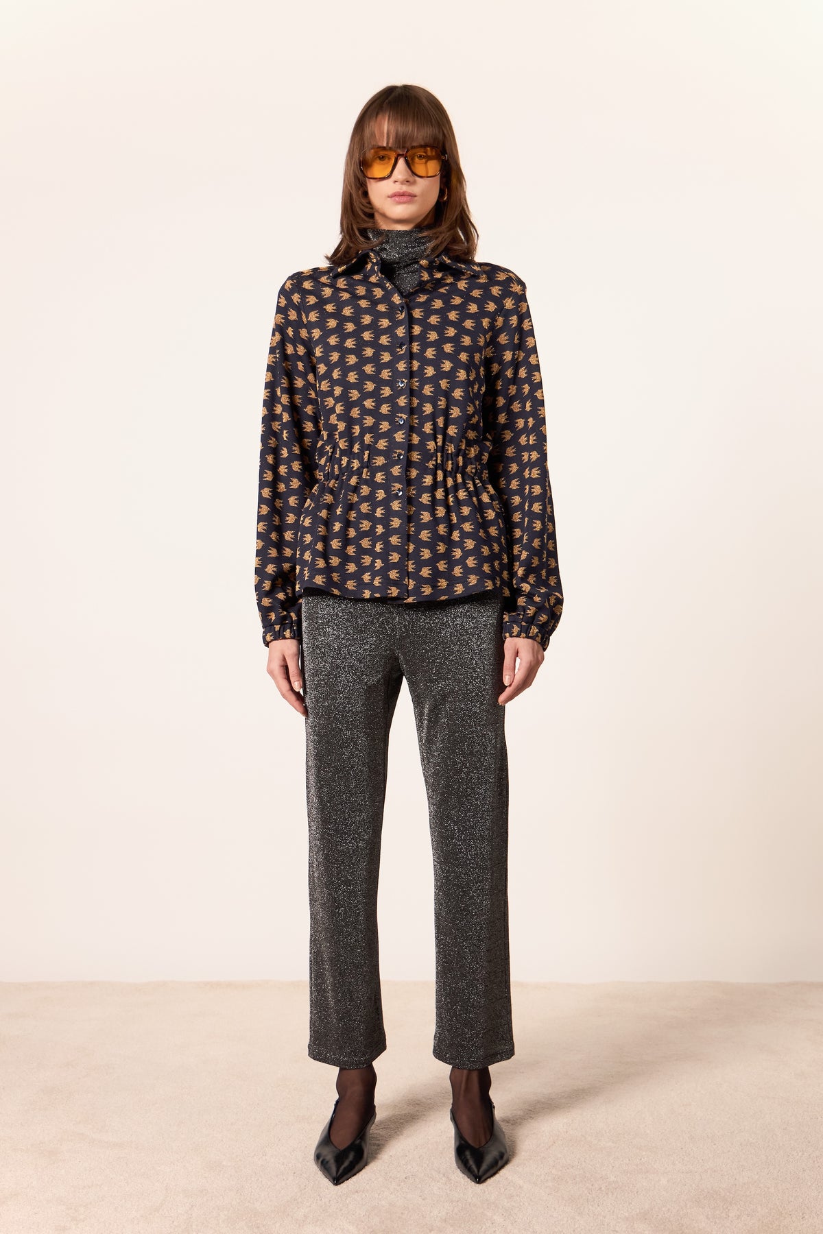 CAMICIA MATILDE RONDINI BLU