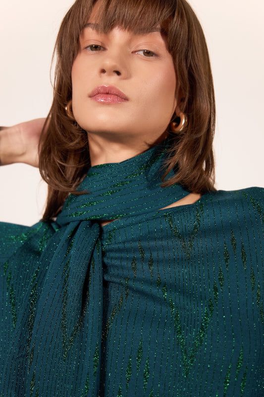 FANNY ROPE OCTAN SCARF