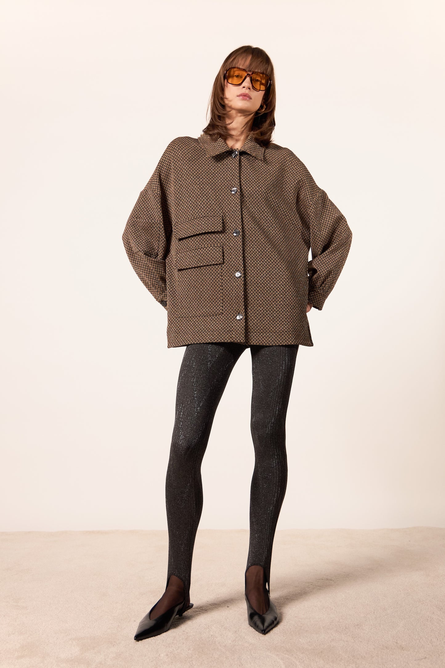 LEGGINGS FUSEAUX CORDA ANTRACITE