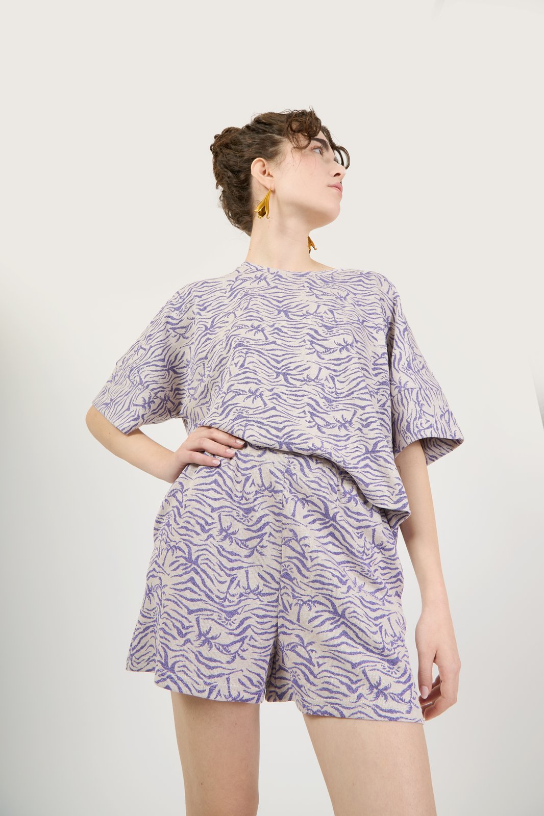 SHORT PARROT BEACH VIOLA €137 - 50%