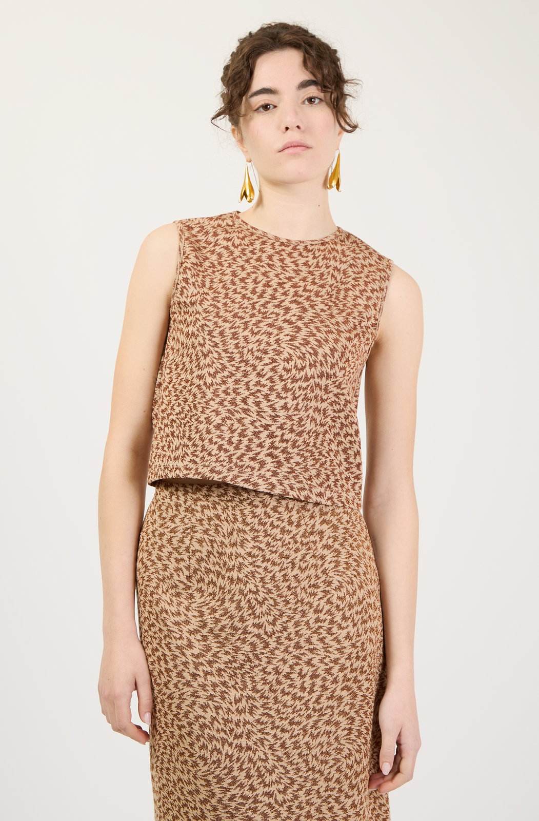 TOP MEG FIAMMA BEIGE