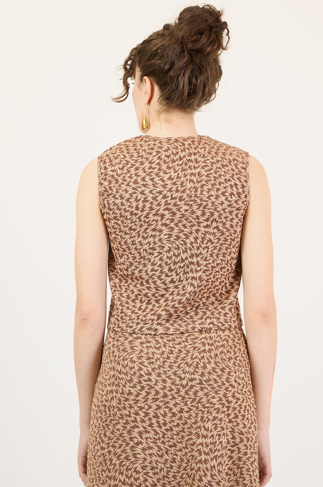 TOP MEG FIAMMA BEIGE
