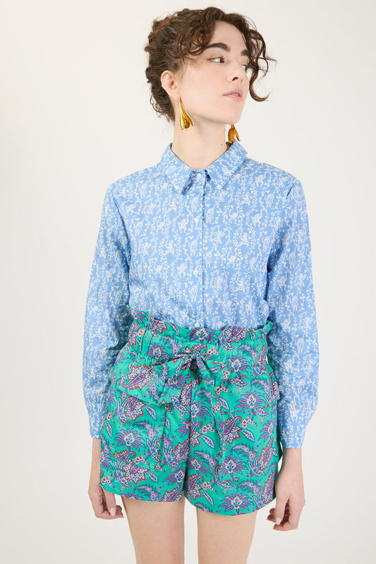 SHORT SADALI PAISLEY VERDE €165 - 50%