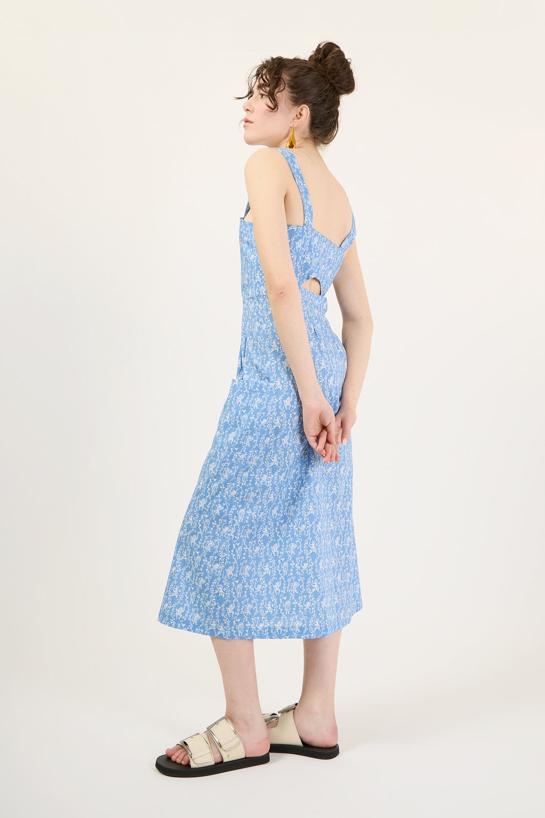 ABITO AFRODITE ORIENT AZZURRO €226 - 50%