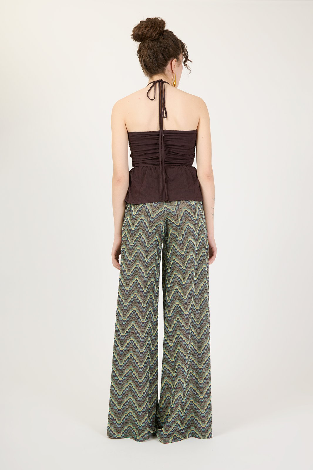 TOP MIRTILLA TAGETES MARRONE €176 - 50%