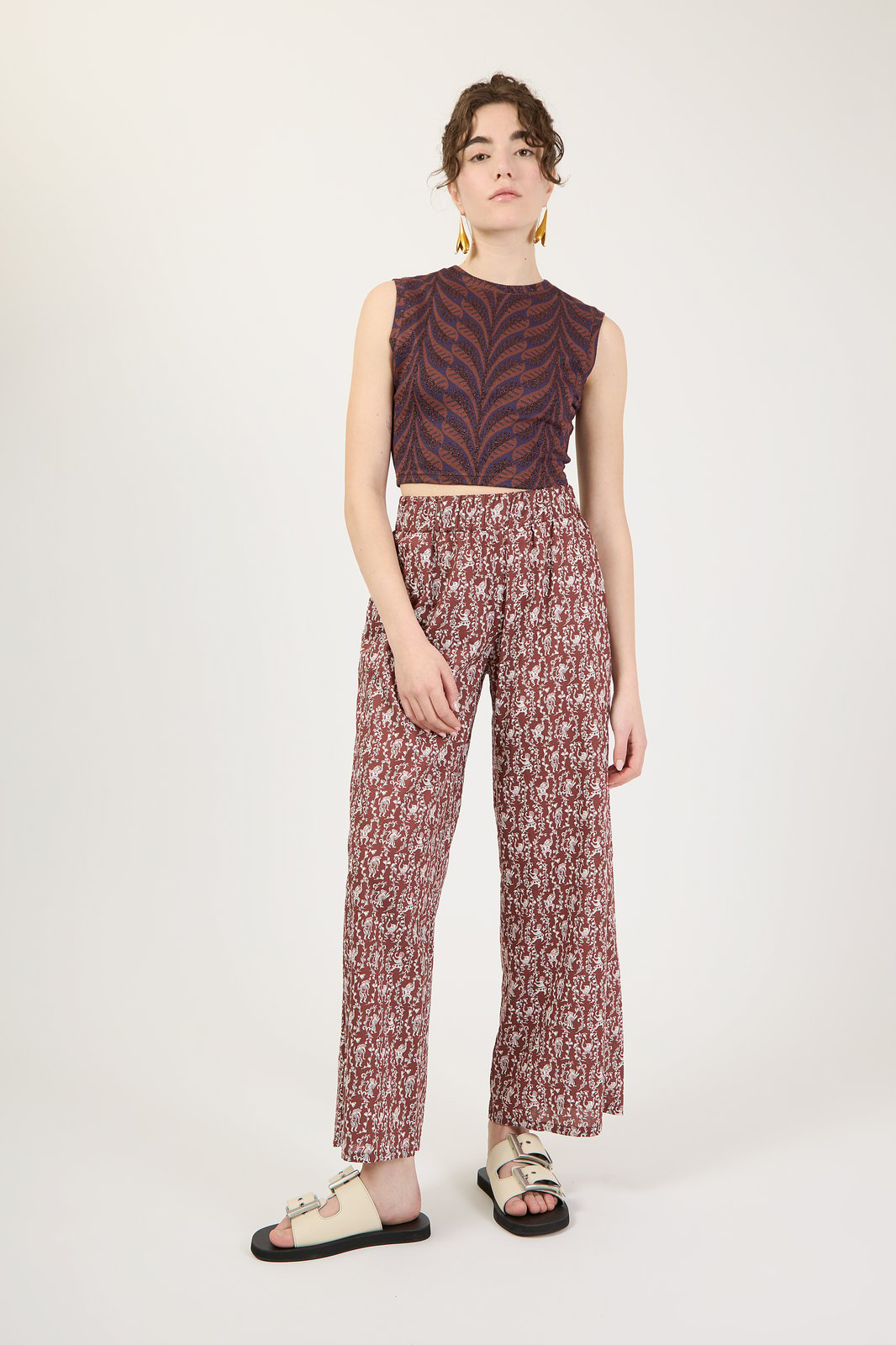 TOP MARIPOSA LEAF NOCE €137 - 50%