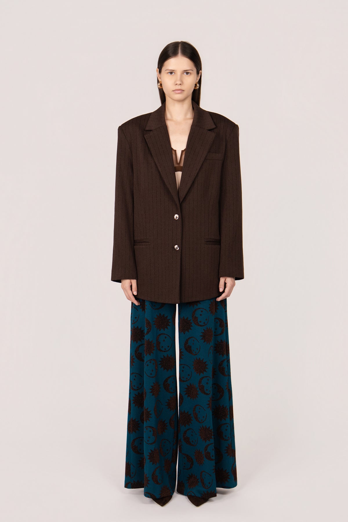 PANTALONE PALOMA NOTTE MARRONE
