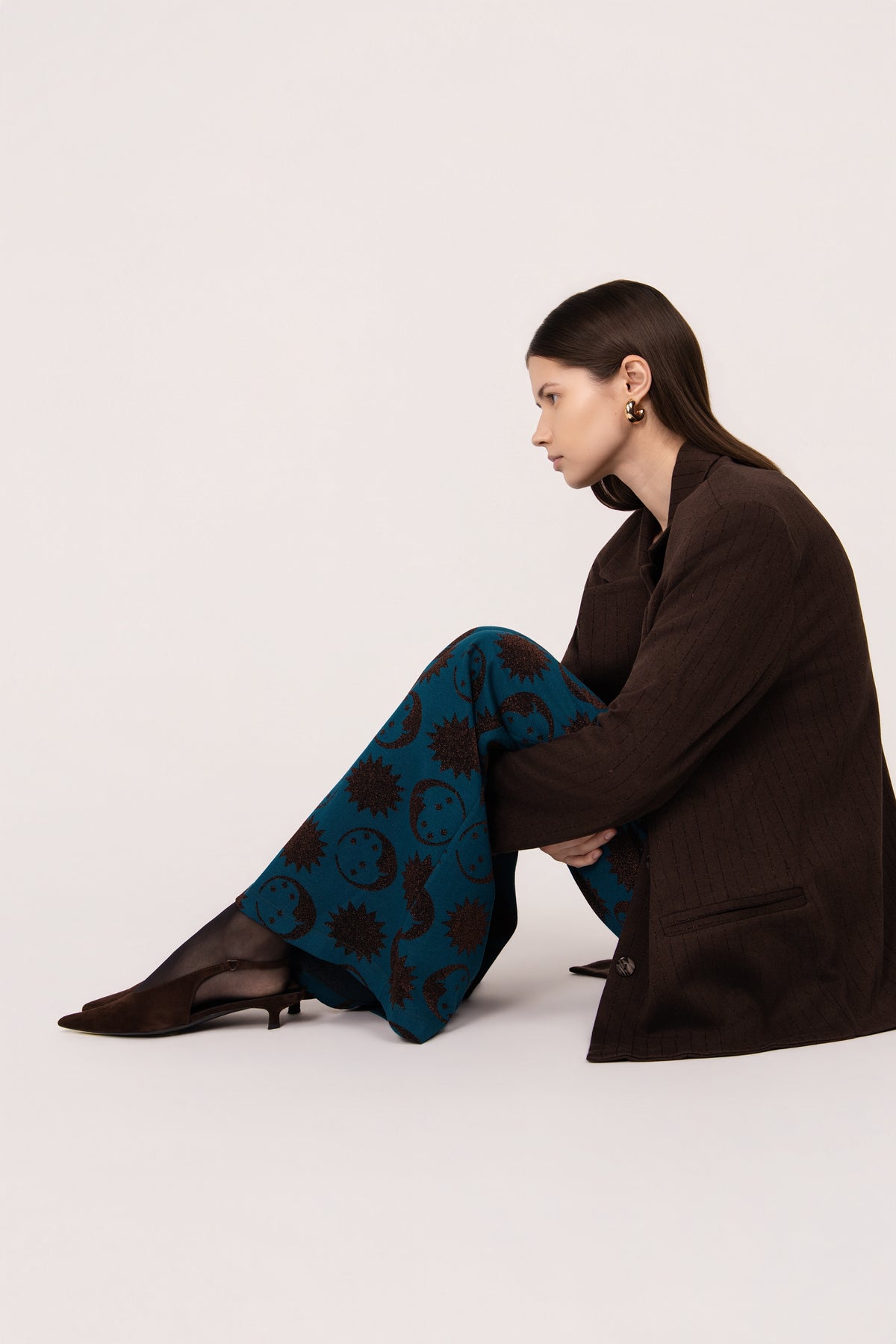 PANTALONE PALOMA NOTTE MARRONE