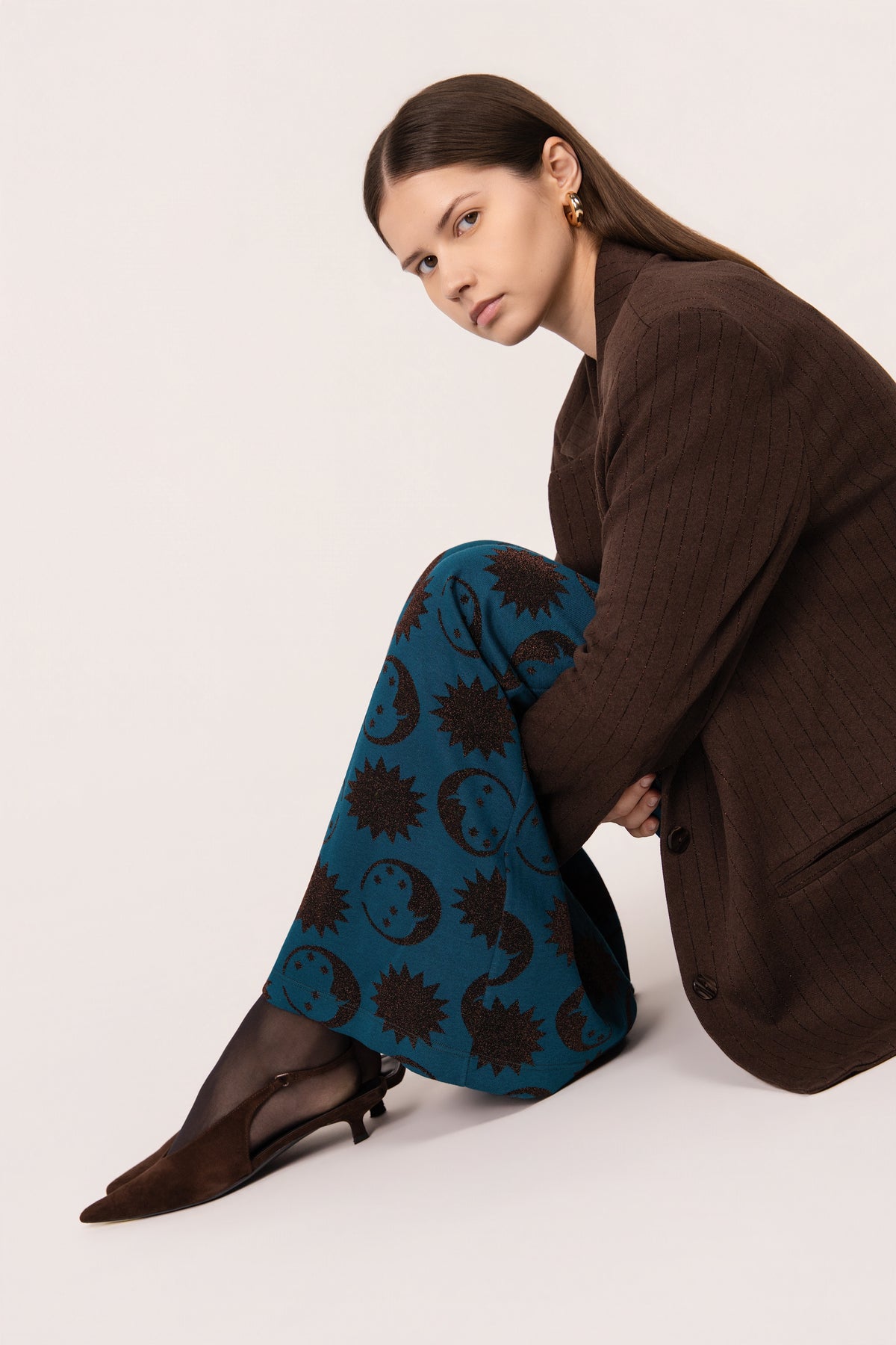 PANTALONE PALOMA NOTTE MARRONE