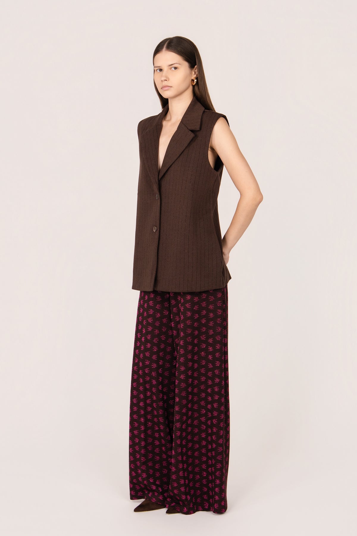 PALOMA SWALLOWS FUCHSIA TROUSERS