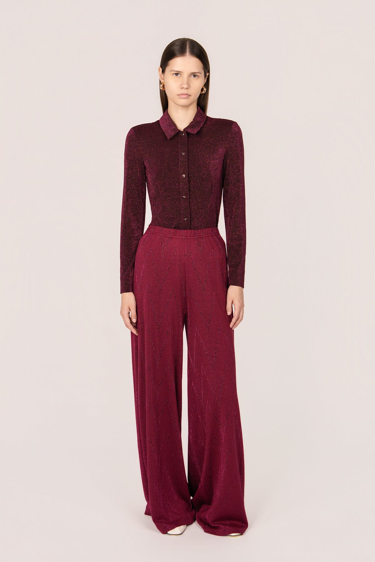 PANTALONE PALOMA ROPE BURGUNDY