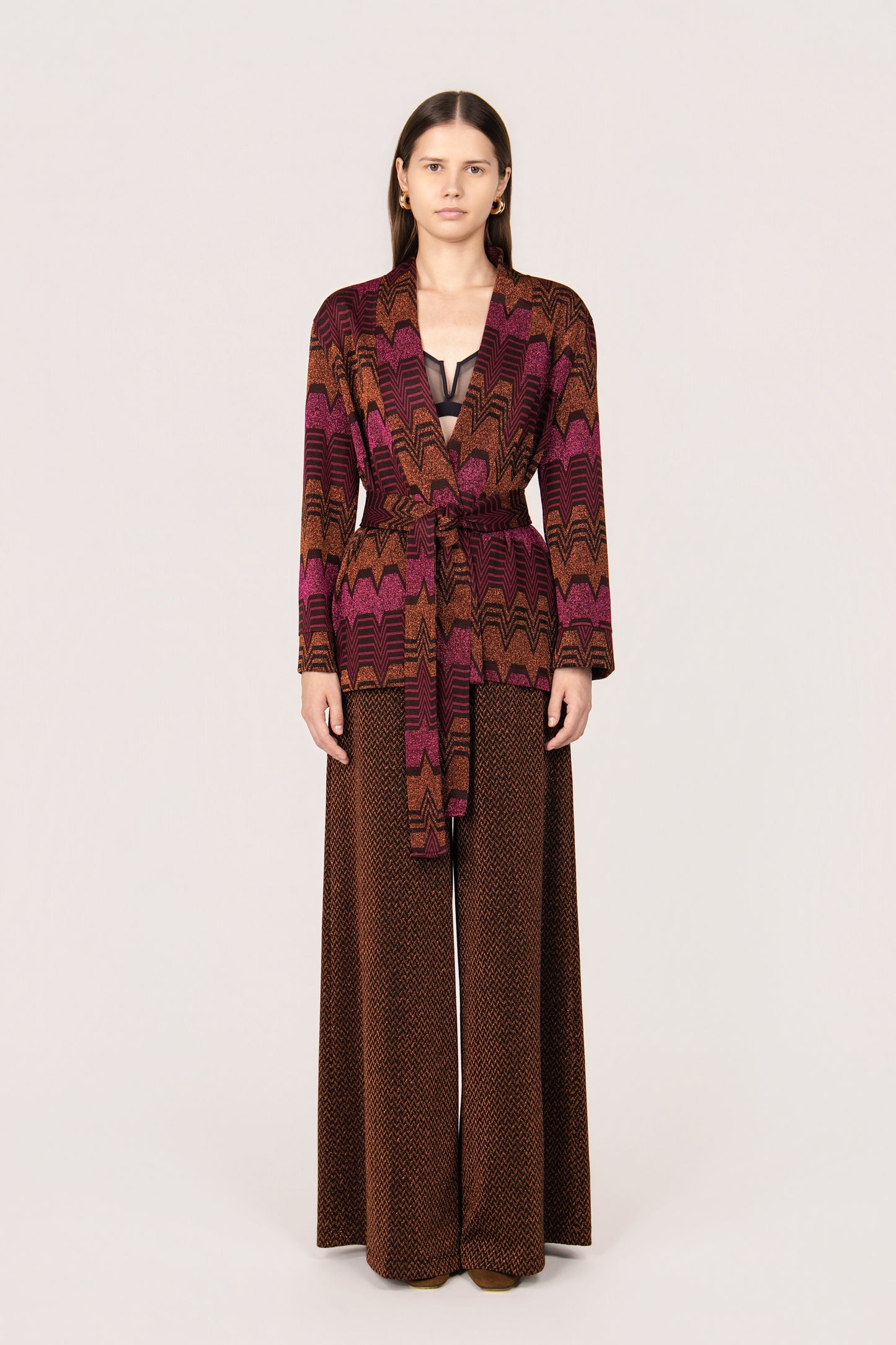 PANTALONE PALOMA SPINA NERO